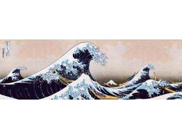 Puzzle Eurographics Panorama La Gran Ola de Kanagawa de 1000 Pz