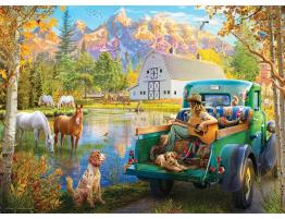 Puzzle Eurographics Lago de Canto de 1000 Piezas