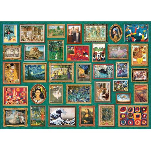 Puzzle Eurographics Obras Maestras de 2000 Piezas