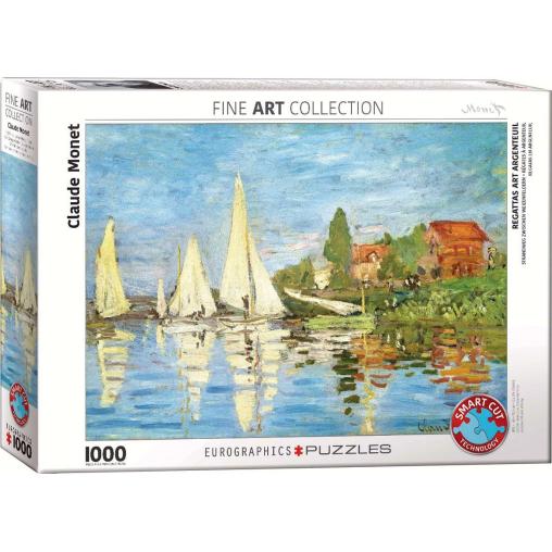 Puzzle Eurographics Regatas En Argenteuil de 1000 Piezas