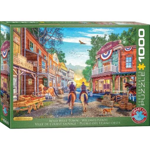 Puzzle Eurographics Región del Salvaje Oeste de 1000 Piezas