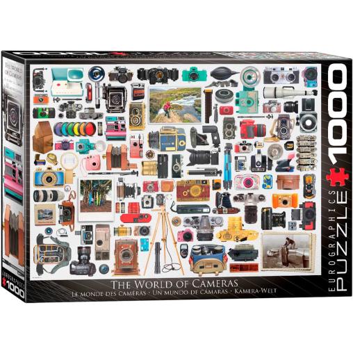 Puzzle Eurographics Un Mundo de Cámaras de 1000 Piezas