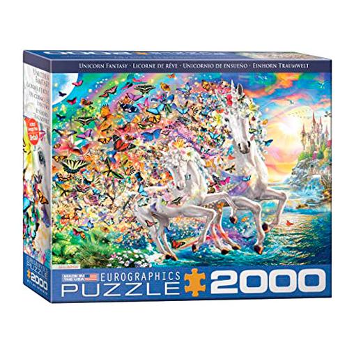 Puzzle Eurographics Unicornio de Ensueño de 2000 Piezas