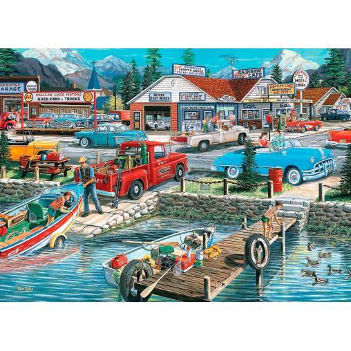Puzzle Eurographics Vamos A Pescar de 1000 Piezas