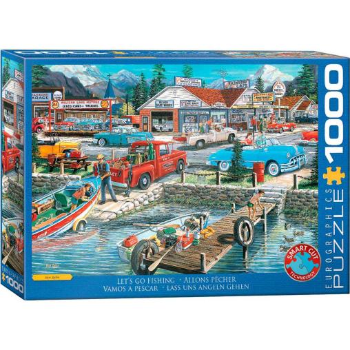 Puzzle Eurographics Vamos A Pescar de 1000 Piezas