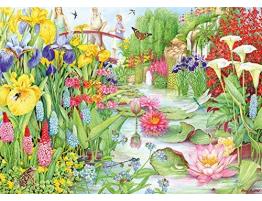 Puzzle Falcon La Tienda de Flores de Agua de 1000 Piezas