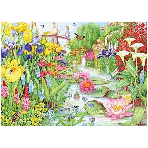 Puzzle Falcon La Tienda de Flores de Agua de 1000 Piezas