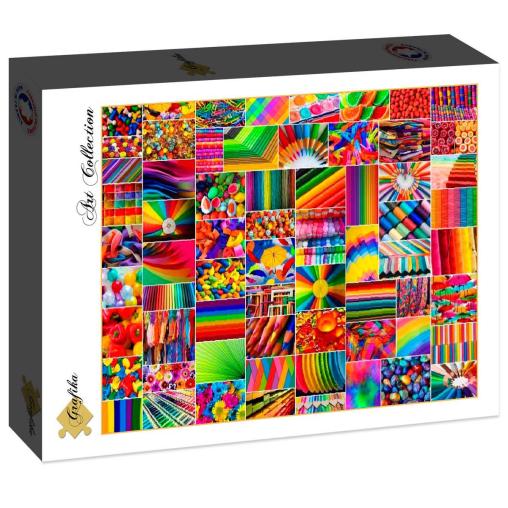 Puzzle Grafika Collage de Colores de 2000 Pzs