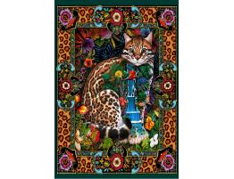 Puzzle Grafika Gato Tropical de 1000 Piezas