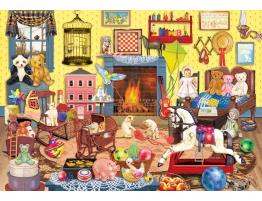 Puzzle Grafika Quién Dejó la Puerta de la Jaula Abierta 1000 Pzs