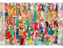 Puzzle Grafika Recuerdos De Moda de 1000 Piezas