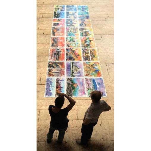 Puzzle Grafika Viajando Alrededor del Mundo de 48000 Piezas