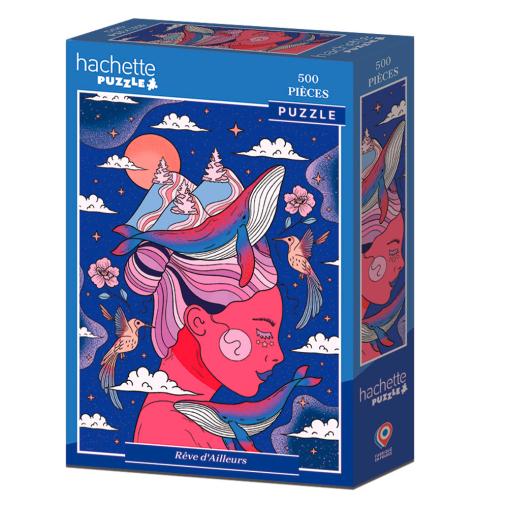 Puzzle Hachette Sueño de Otro Lugar de 500 Piezas