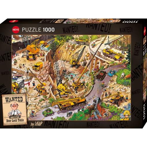 Puzzle Heye Se Busca Door Lock Tonio de 1000 Piezas