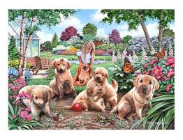 Puzzle House Of Puzzles Cachorros Sucios XXL 500 Piezas