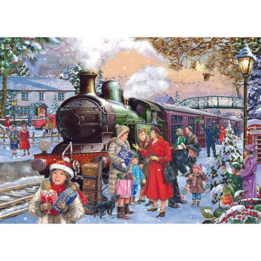 Puzzle House Of Puzzles A Casa por Navidad XXL 500 Piezas