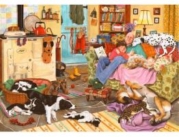 Puzzle House Of Puzzles Cansado como un Perro 1000 Piezas