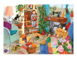 Puzzle House Of Puzzles Caos de Gatitos de 1000 Piezas