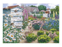 Puzzle House Of Puzzles Conejitos de Miel de 500 Piezas