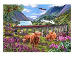 Puzzle House Of Puzzles Damas de Glenfinnan XXL 500 Piezas