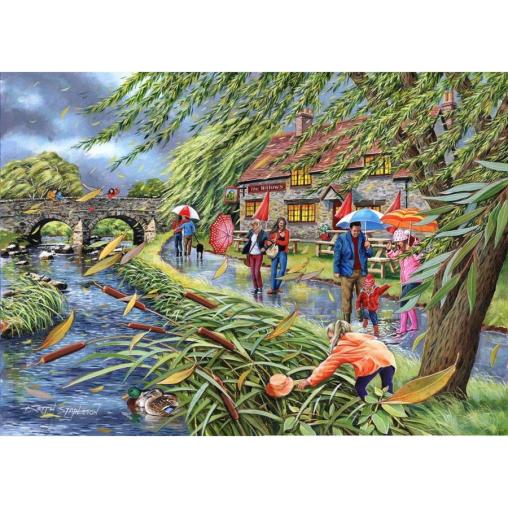 Puzzle House Of Puzzles El Viento en los Sauces de 1000 Piezas