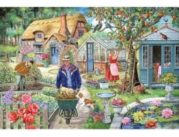 Puzzle House Of Puzzles En el Jardín 1000 Piezas