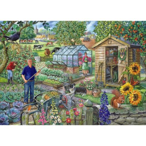 Puzzle House Of Puzzles En la Parcela de 1000 Piezas