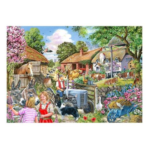 Puzzle House Of Puzzles En la Puerta de la Granja XXL 500 Piezas