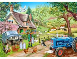Puzzle House Of Puzzles Fresco de Granja de 500 Piezas