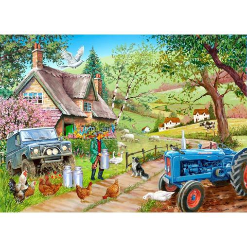 Puzzle House Of Puzzles Fresco de Granja de 500 Piezas
