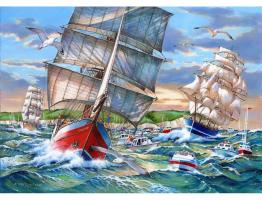 Puzzle House Of Puzzles Grandes Veleros de 1000 Piezas