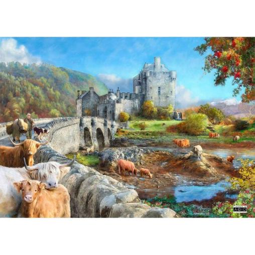 Puzzle House Of Puzzles Mañana de las Tierras Altas 1000 Piezas