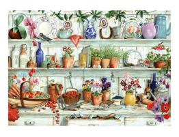 Puzzle House Of Puzzles Macetas y Productos del Campo de 1000 Pz