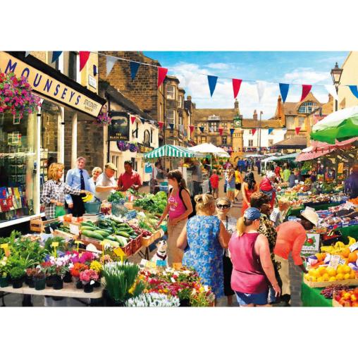 Puzzle House Of Puzzles Mercado Callejero 500 Piezas