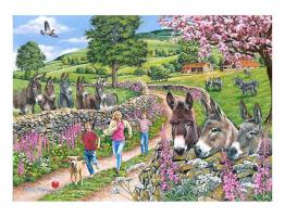 Puzzle House Of Puzzles Mindy, Muffin y Mo XXL 500 Piezas