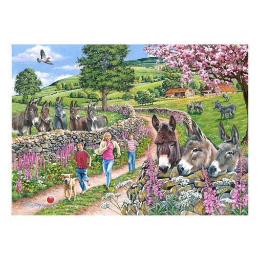 Puzzle House Of Puzzles Mindy, Muffin y Mo XXL 500 Piezas