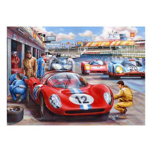 Puzzle House Of Puzzles Parada en Boxes XXL 500 Piezas