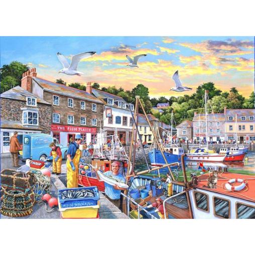 Puzzle House Of Puzzles Pesca del Día de 1000 Piezas