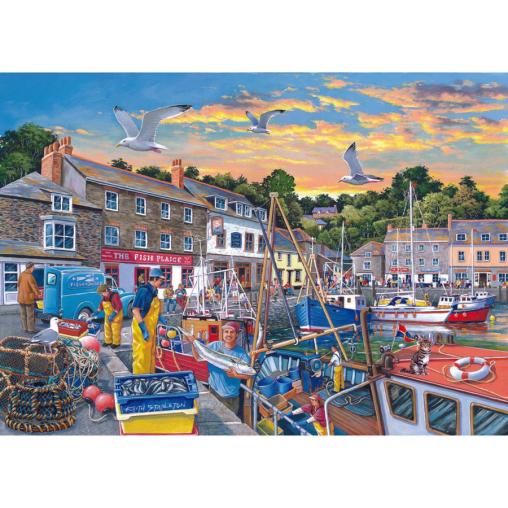 Puzzle House Of Puzzles Pesca del Día XXL 500 Piezas