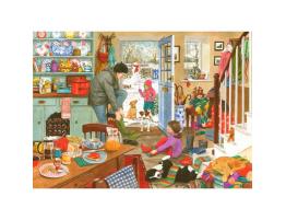 Puzzle House Of Puzzles Sombreros y Botas de Agua de 1000 Piezas