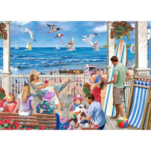 Puzzle House Of Puzzles Todos a la Terraza de 1000 Piezas