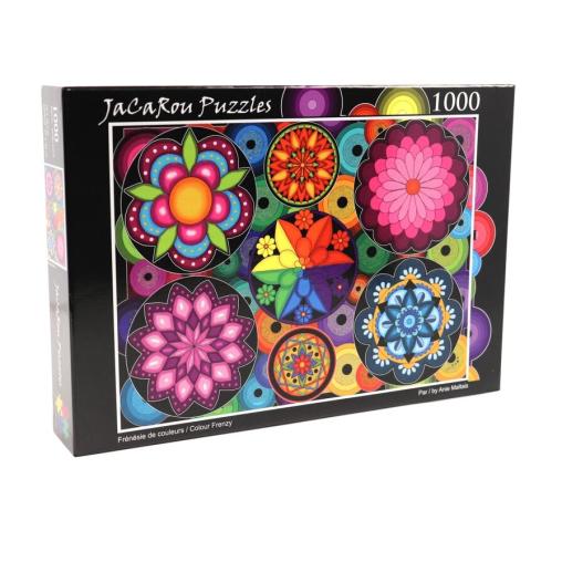 Puzzle Jacarou Frenesí de Color de 1000 Piezas