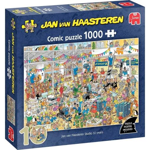 Puzzle Jumbo 10 Años de Estudio JvH de 1000 Piezas