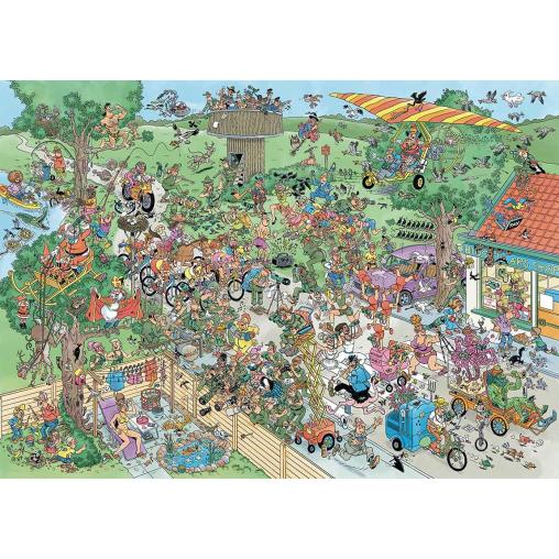 Puzzle Jumbo Avistamiento de Aves en el Gran Jardín de 1000 Pzs
