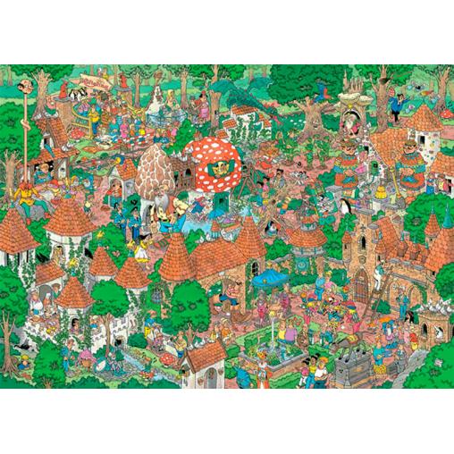 Puzzle Jumbo Bosque de Cuento de Hadas de 1000 Piezas