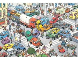 Puzzle Jumbo Caos en el Tráfico de 3000 Piezas
