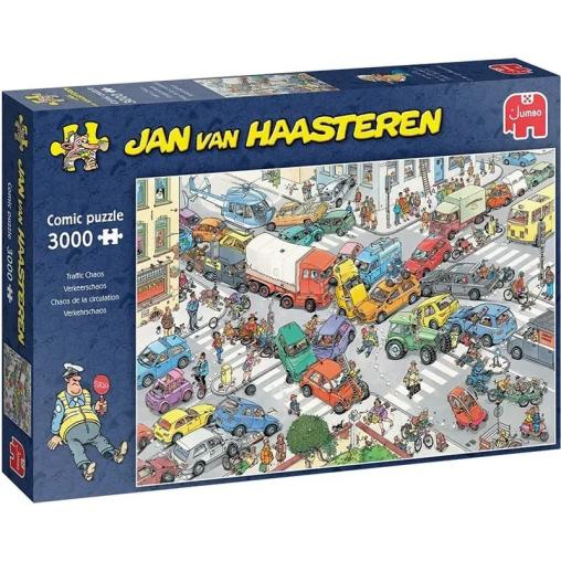 Puzzle Jumbo Caos en el Tráfico de 3000 Piezas