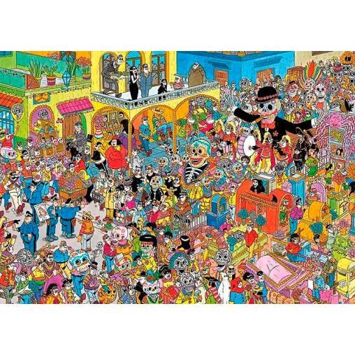 Puzzle Jumbo Día de Muertos de 1000 Piezas