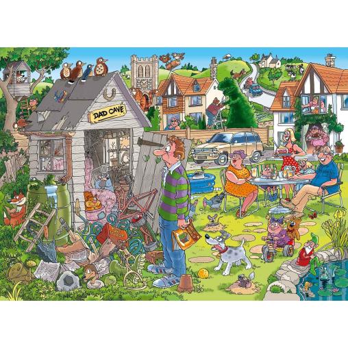 Puzzle Jumbo Destiny Cueva de Papá de 1000 Piezas