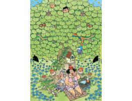 Puzzle Jumbo Disfrutando de un Picnic de 500 Piezas